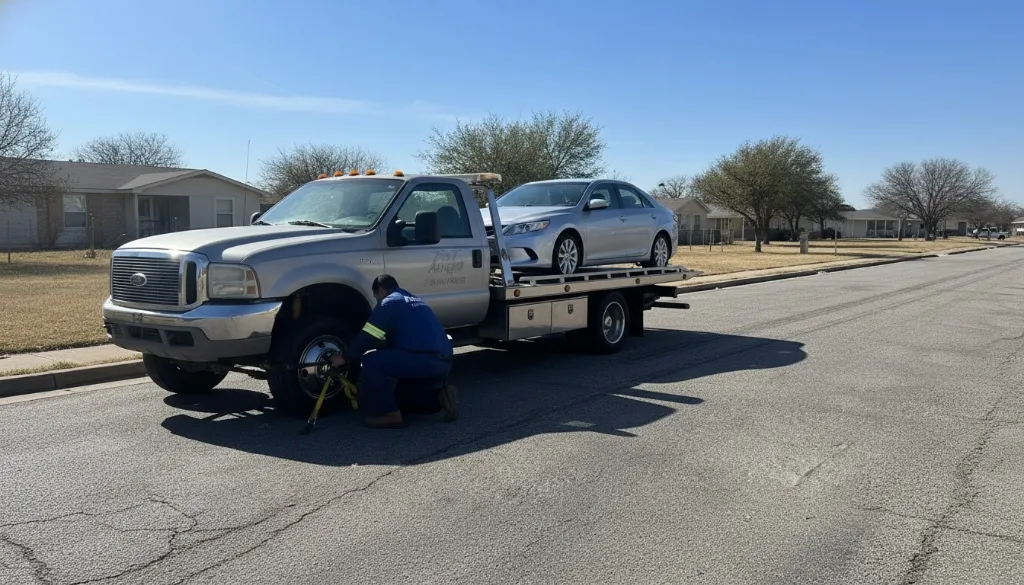 Emergency Service 2 Result service in Sherman TX by LongHorn Towing