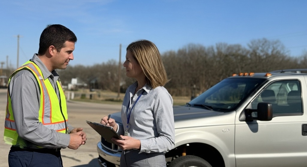Insurance Coordination Accident Towing Sherman TX Oklahoma